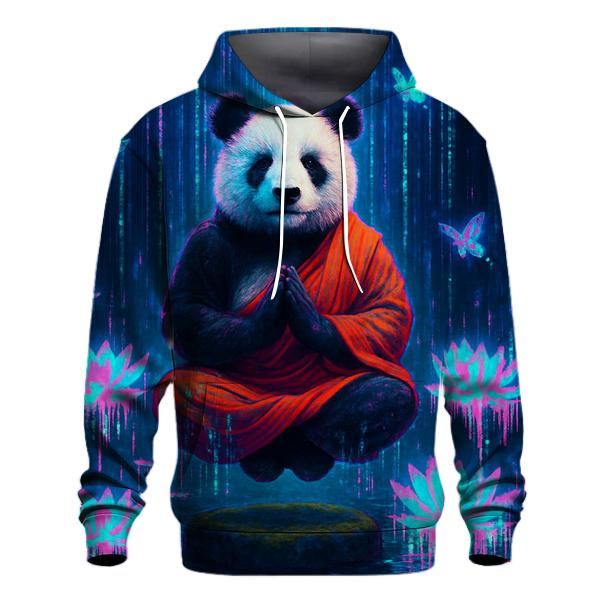 Glitch Garden Guardian graphic hoodies