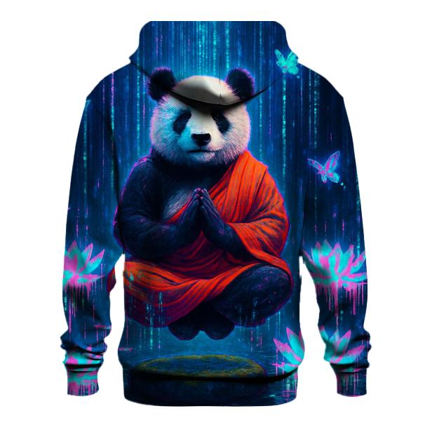 Glitch Garden Guardian graphic hoodies