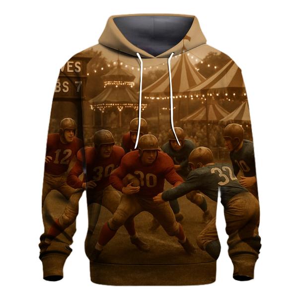Rivalry At The Retro Gridiron Fair graphic hoodies