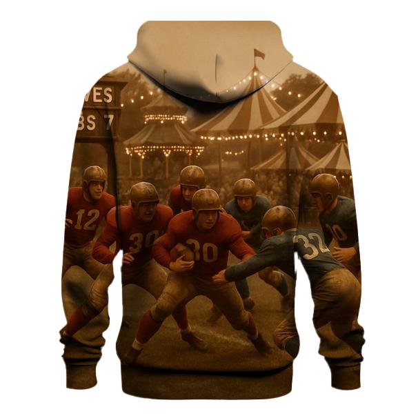 Rivalry At The Retro Gridiron Fair graphic hoodies