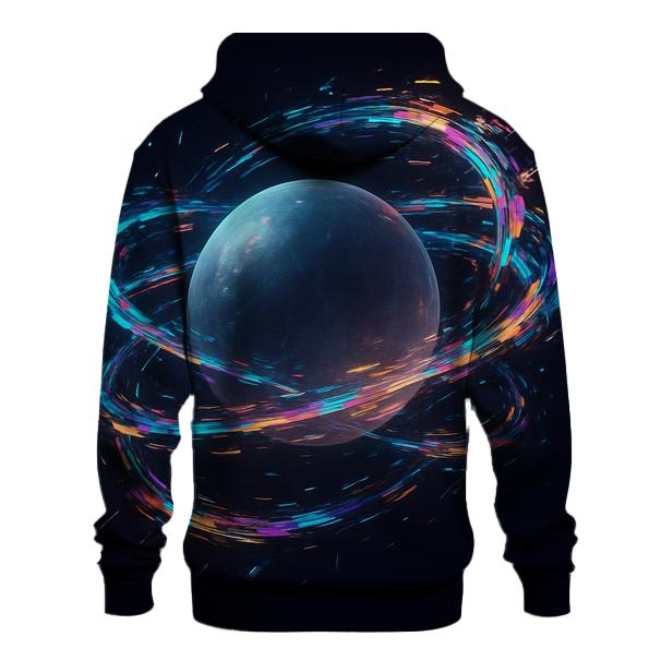Holographic Planetary Rings hoodie styles
