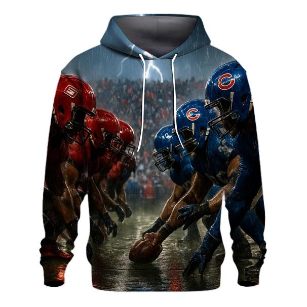 Overtime Clash In The Rain Curtain premium hoodies