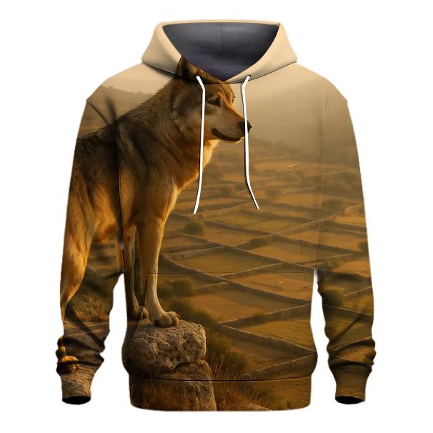 Shepherds Perch Wolf Above Pasture pullover hoodies