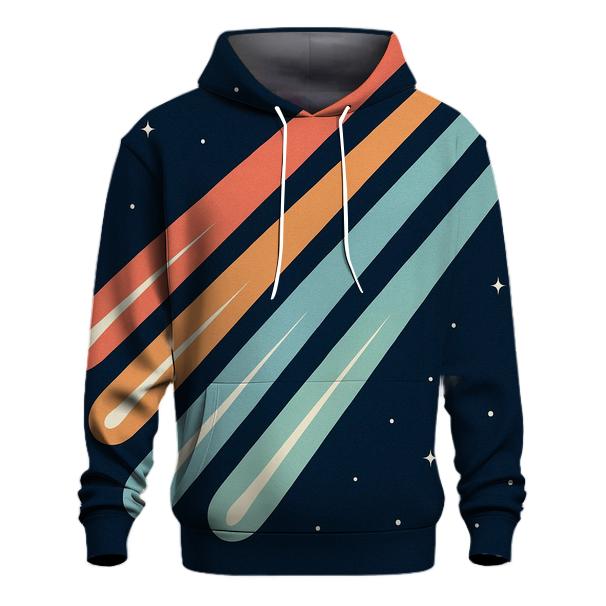 Comet Trail Fan Array zip-up hoodies