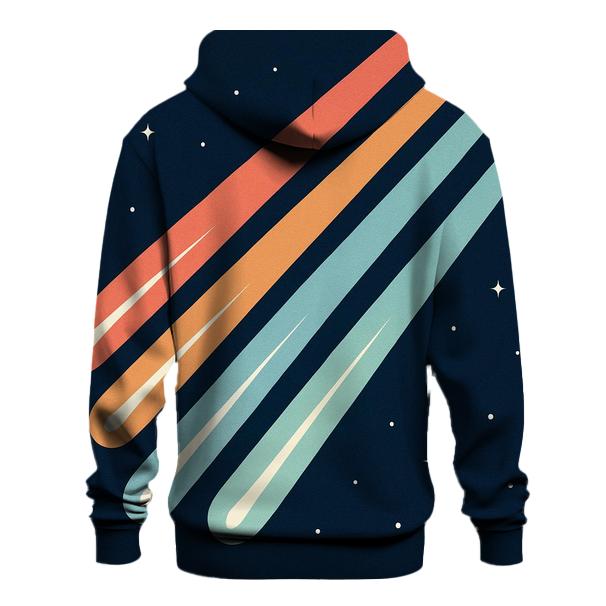 Comet Trail Fan Array zip-up hoodies