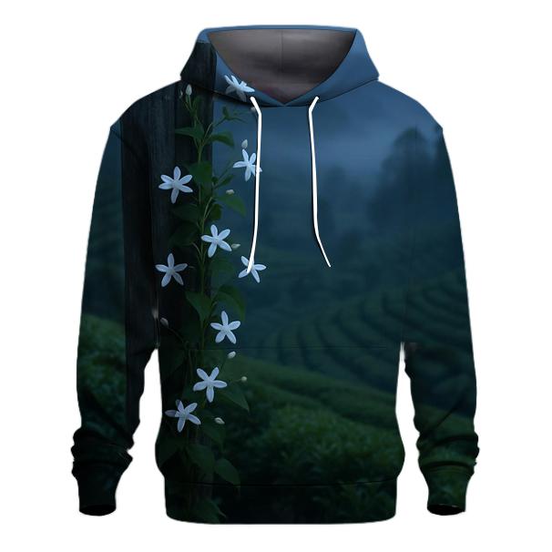 Tea Plantation Jasmine At Dusk graphic hoodies