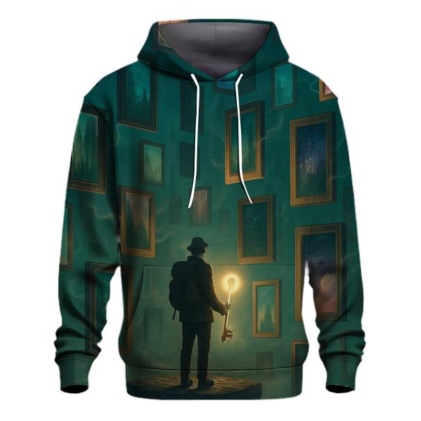 Labyrinth Of Floating Doors premium hoodies
