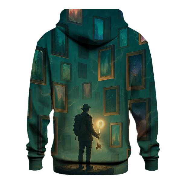 Labyrinth Of Floating Doors premium hoodies
