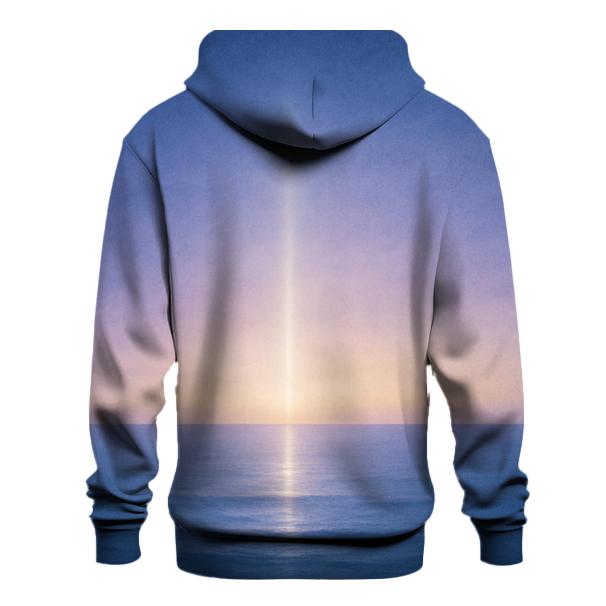 Celestial Stillness Horizon premium hoodies