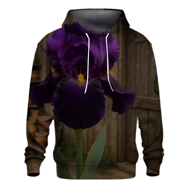 Iris Beside Traditional Potters Shed hoodie trends