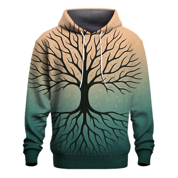 Rooted Skyward Tree premium hoodies