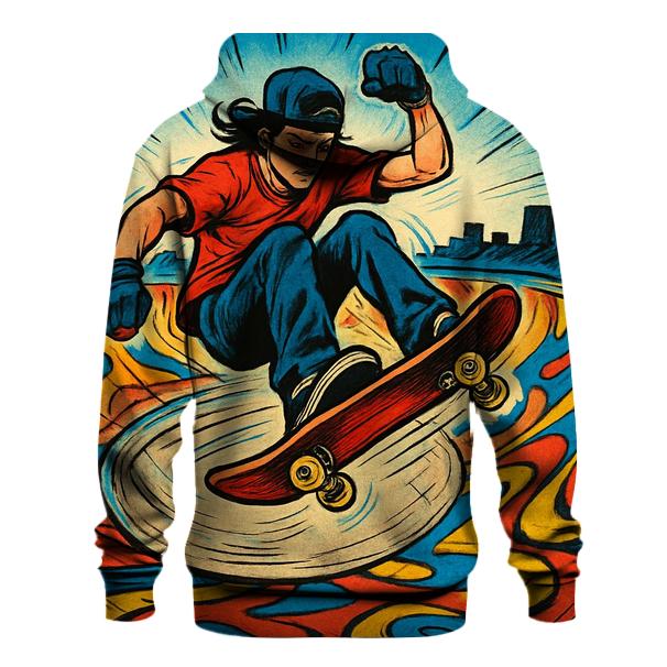 Urban Skate Park Flow printed hoodies