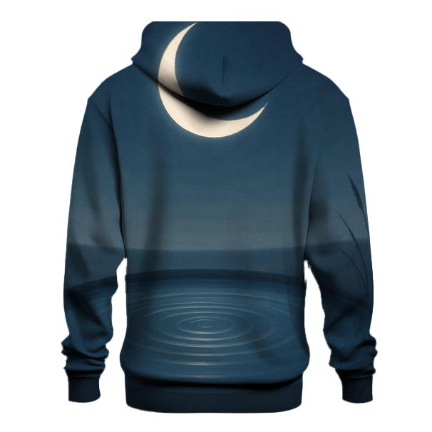Moonlit Reflection Pool heavyweight hoodies