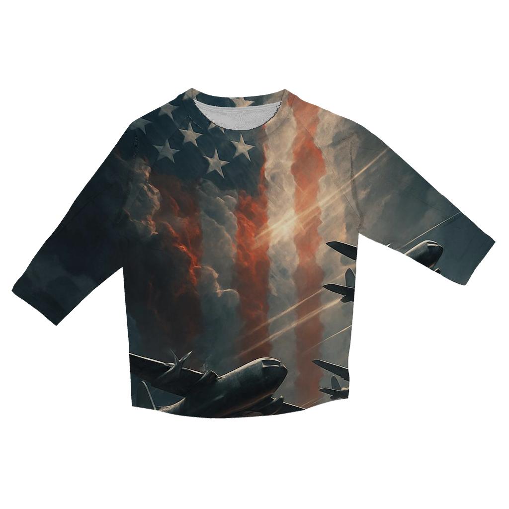 Skyborne Guardians trendy 3/4 sleeve tops