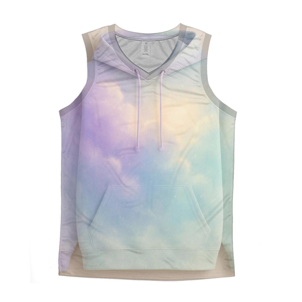 Dreamshore Gradient Clouds sports performance tank tops