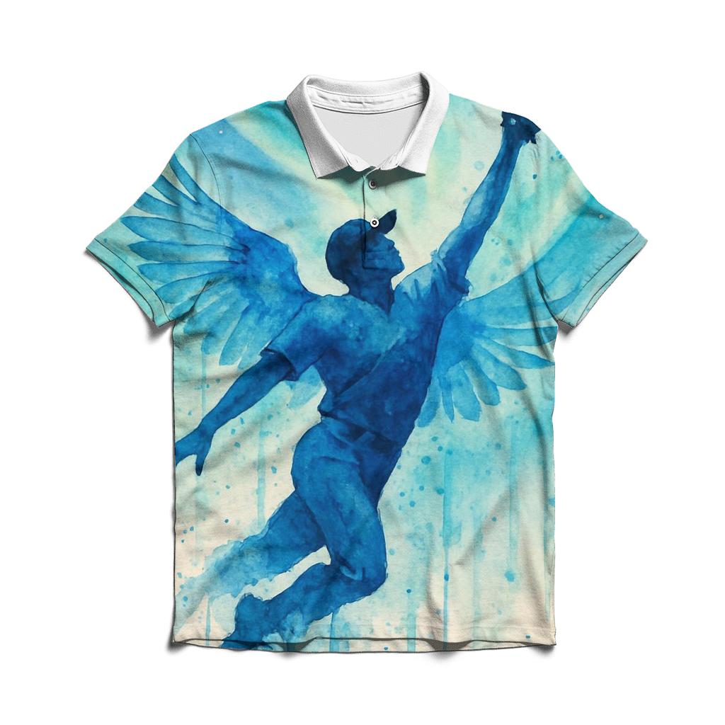 Aurora Wing Catcher In Blue Jays Motion premium cotton polo shirts