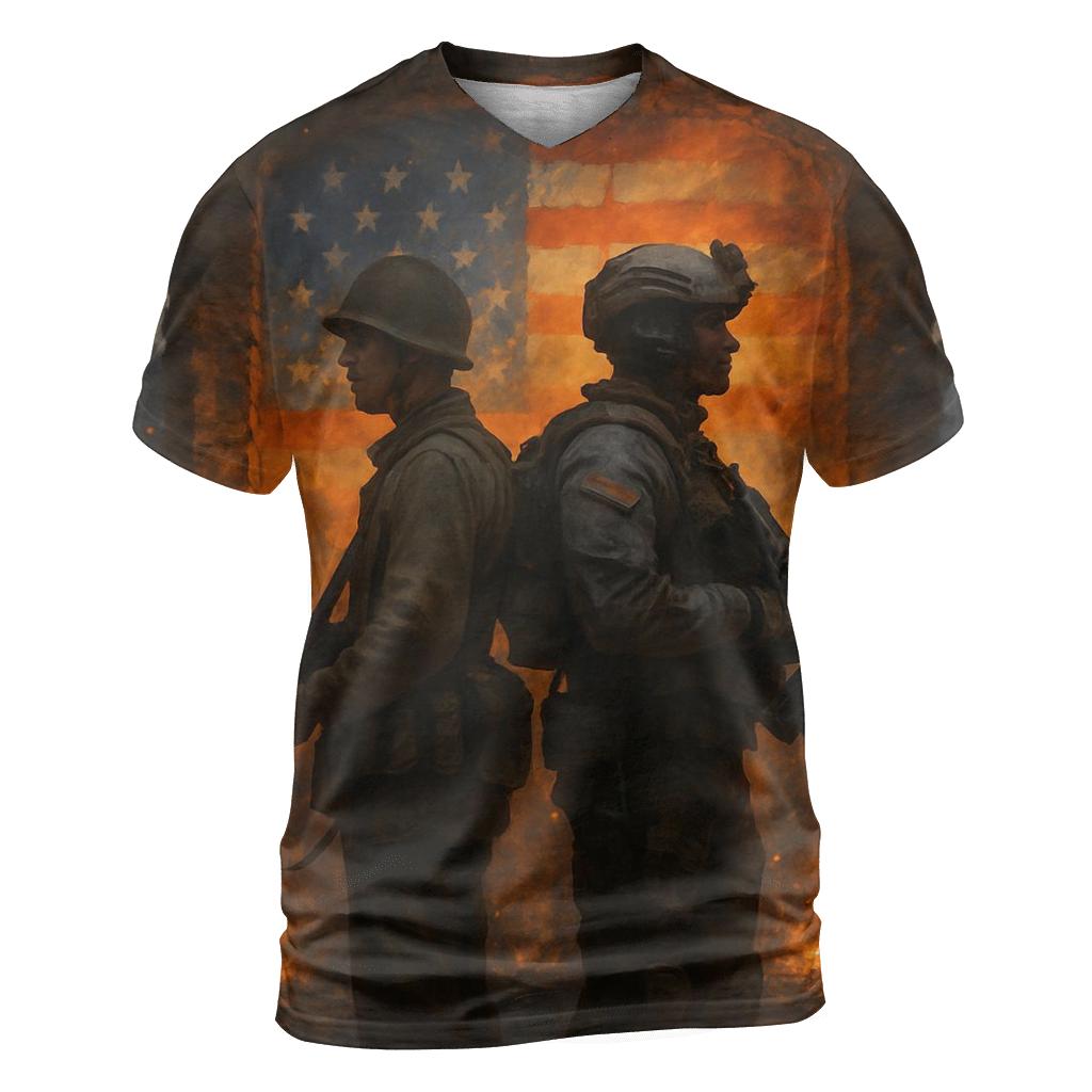 Brothers In The Ember Light personalized full print shirts