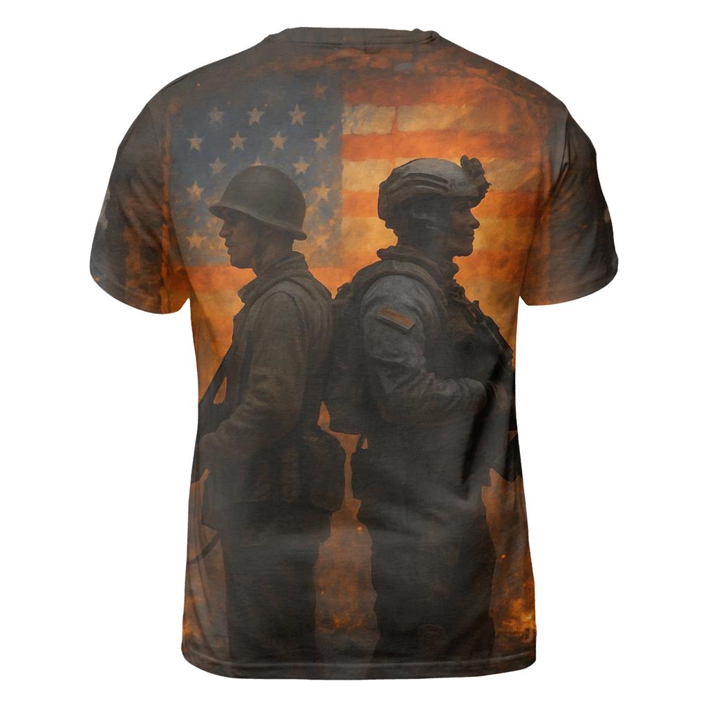 Brothers In The Ember Light personalized full print shirts