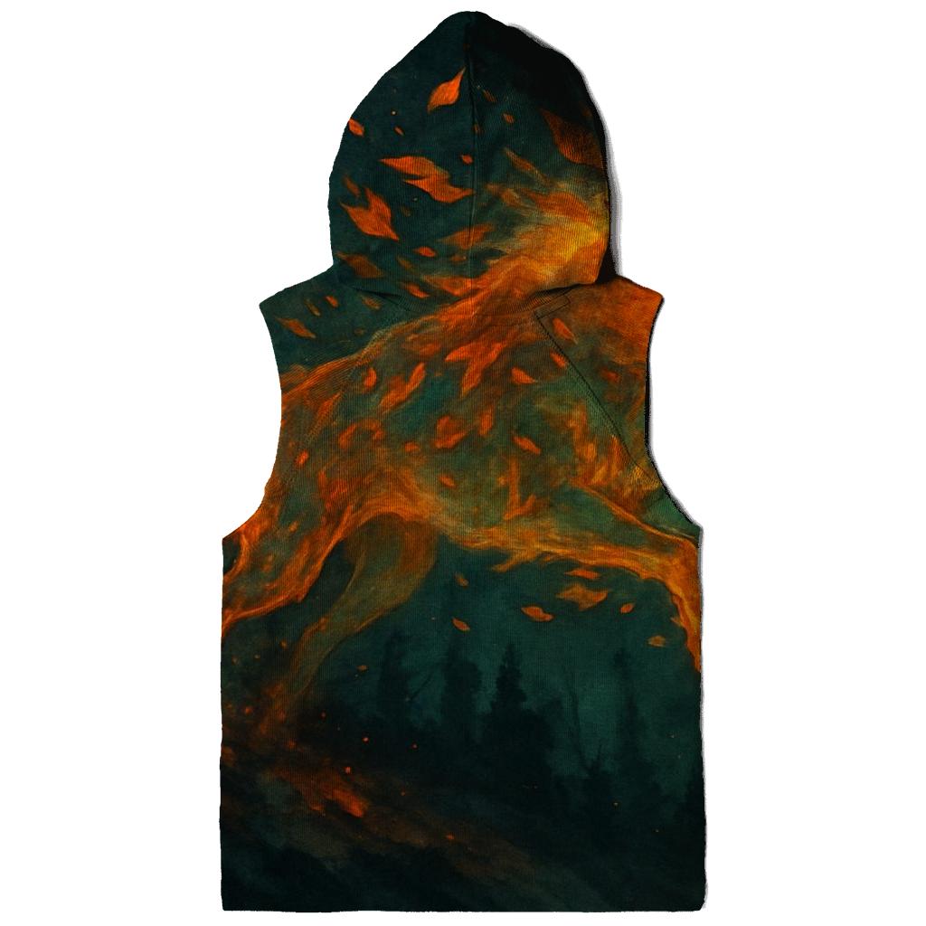 Forest Ember Spirit Wolf hoodies fashion