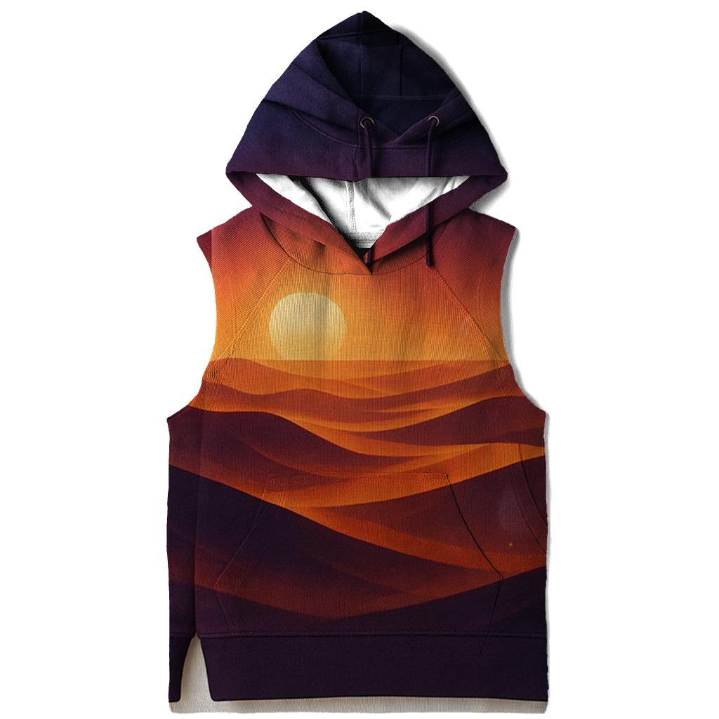 Desert Mirage Ember Sky graphic hoodies