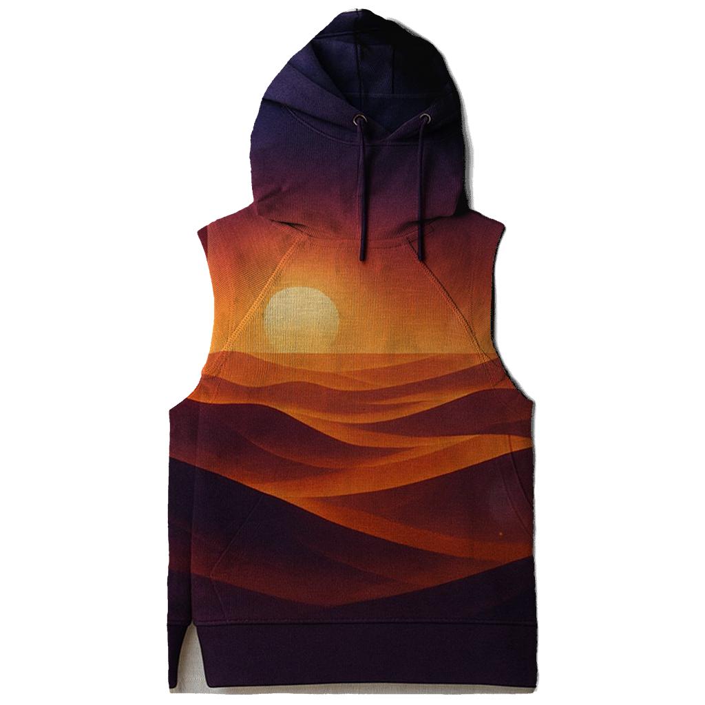 Desert Mirage Ember Sky graphic hoodies