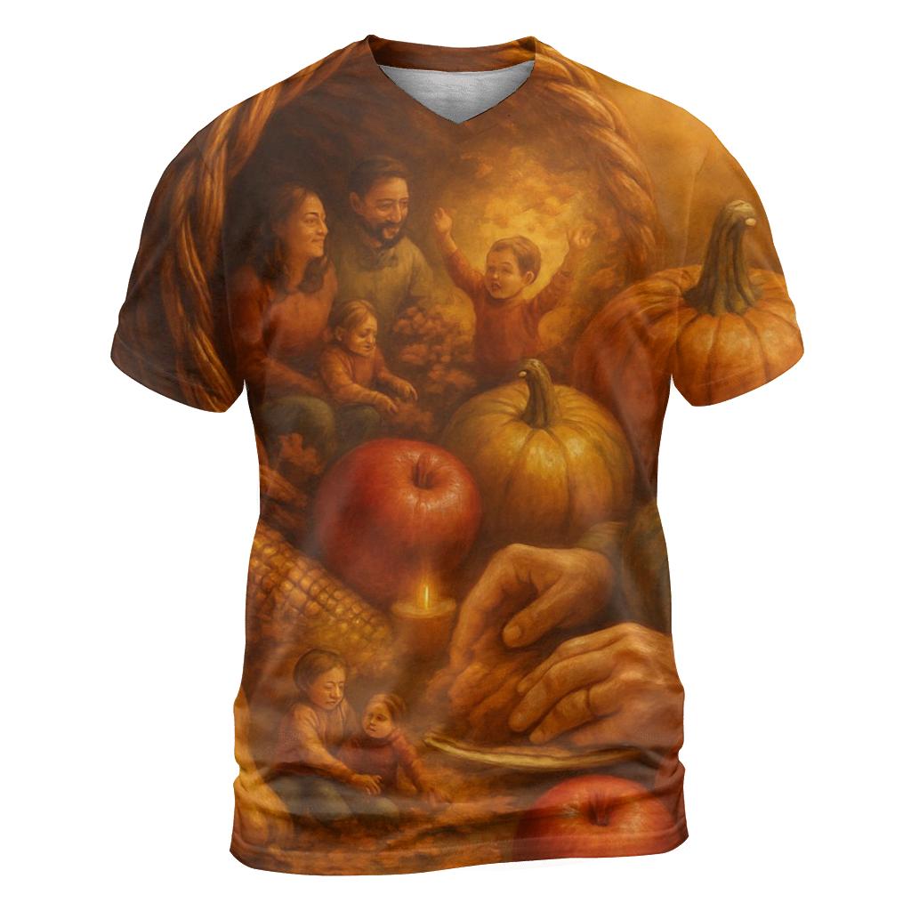 Cornucopia Of Cozy Memories custom all-over print shirts