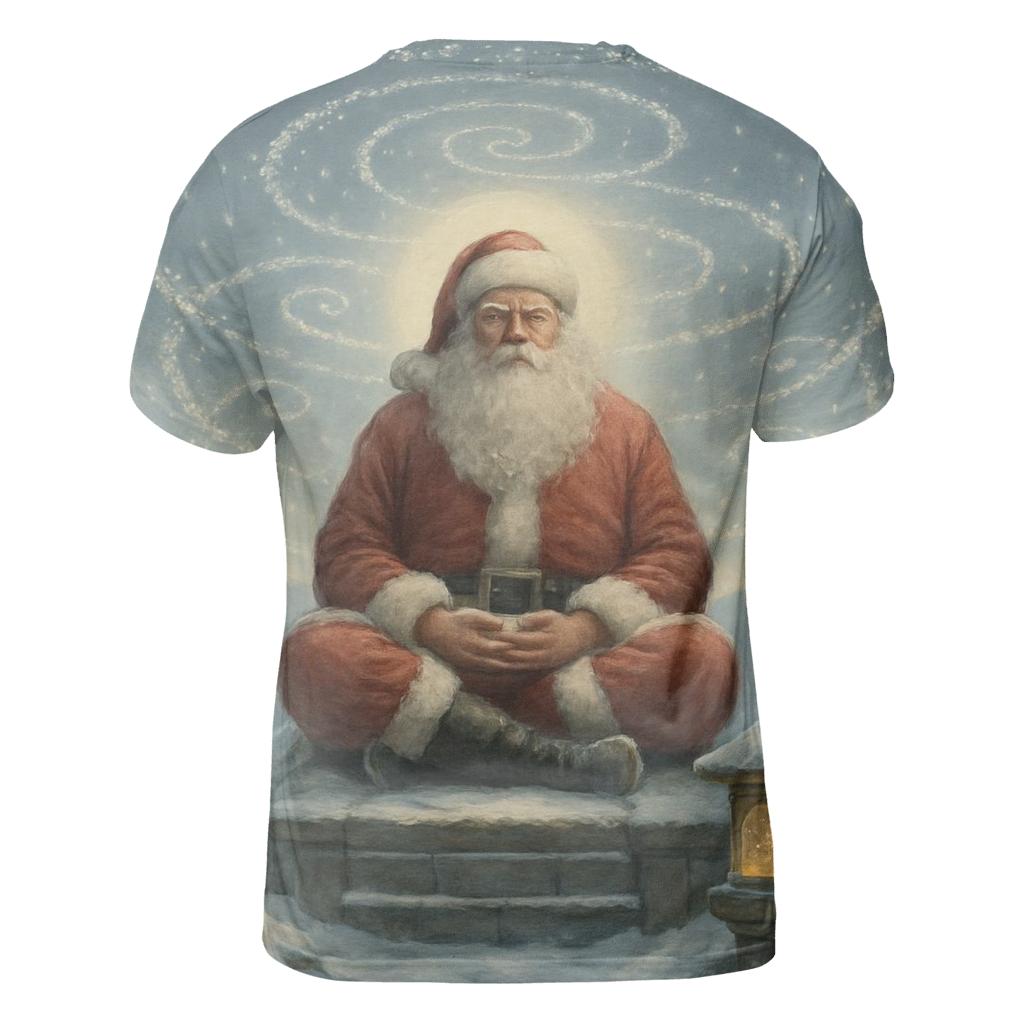 Snow Temple Santa Monk custom all-over print shirts