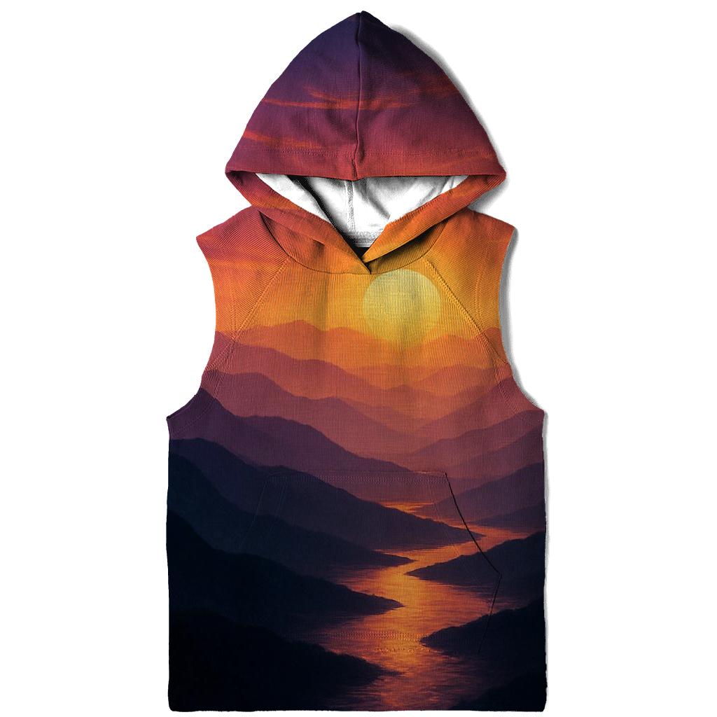 Mountain Veil Ember Crown lightweight hoodies