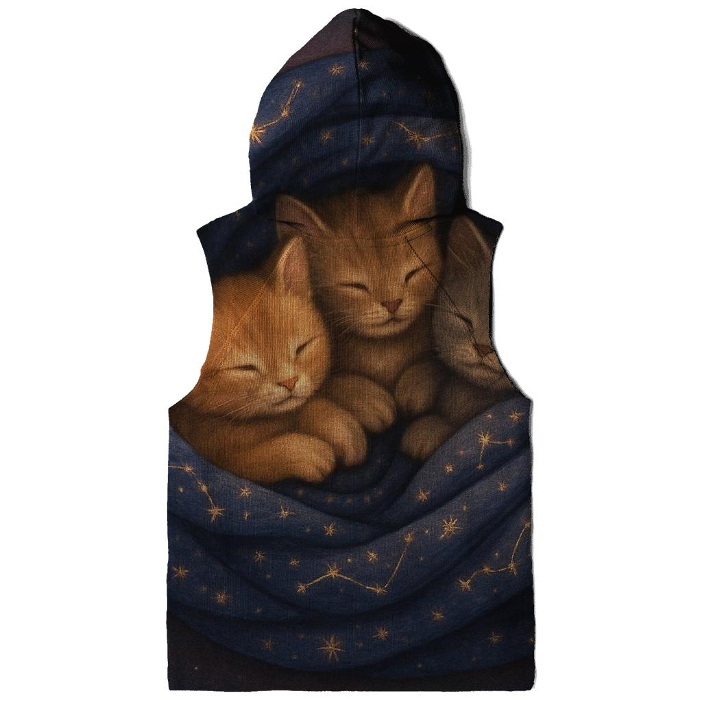 Starwoven Blanket Nest Kittens printed hoodies