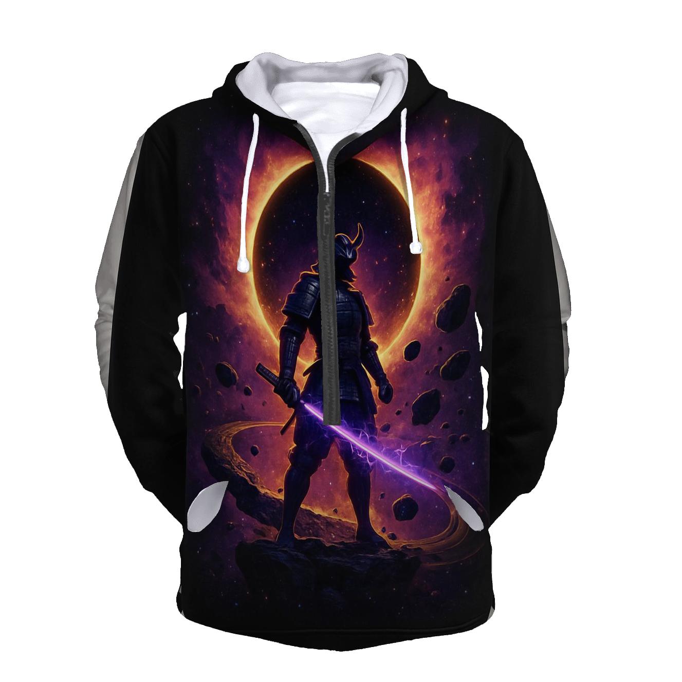 Orbiting Samurai Eclipse lightweight hoodies