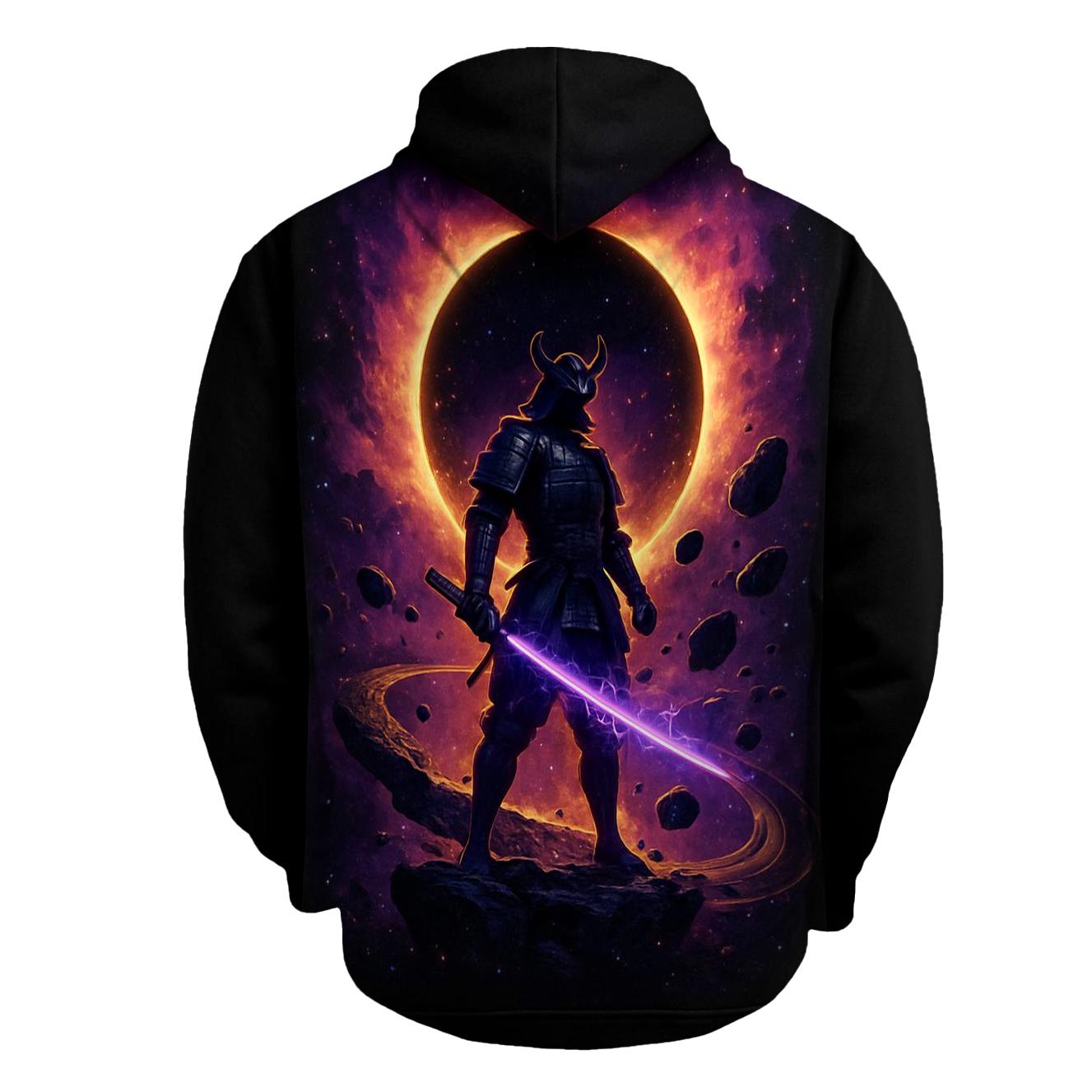 Orbiting Samurai Eclipse lightweight hoodies
