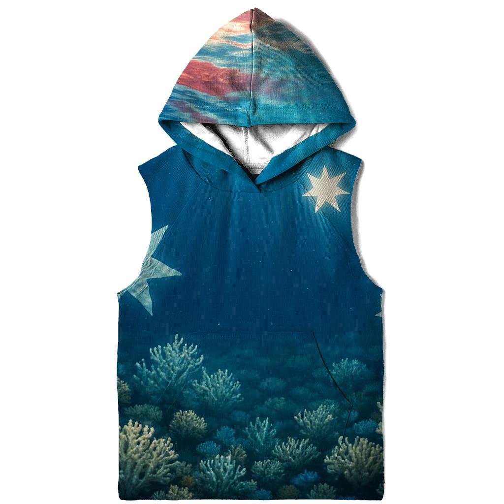 Australian Flag Ocean Reef Constellation hoodie styles