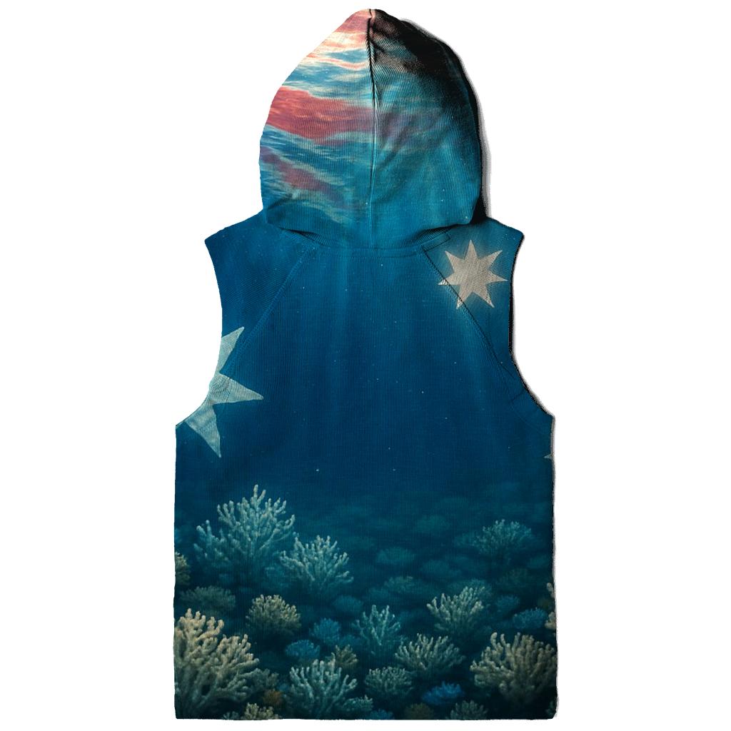 Australian Flag Ocean Reef Constellation hoodie styles