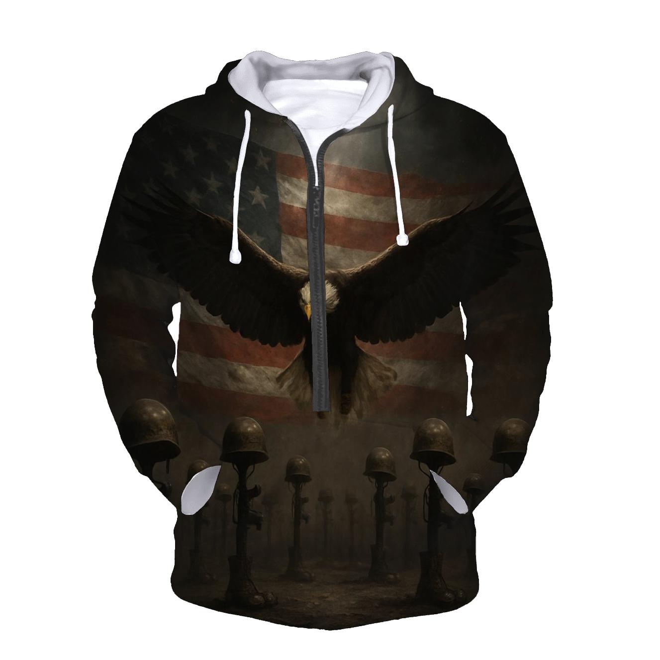 Eagle Of The Fallen Ranks custom hoodies