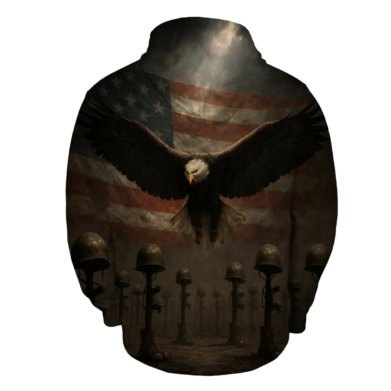 Eagle Of The Fallen Ranks custom hoodies