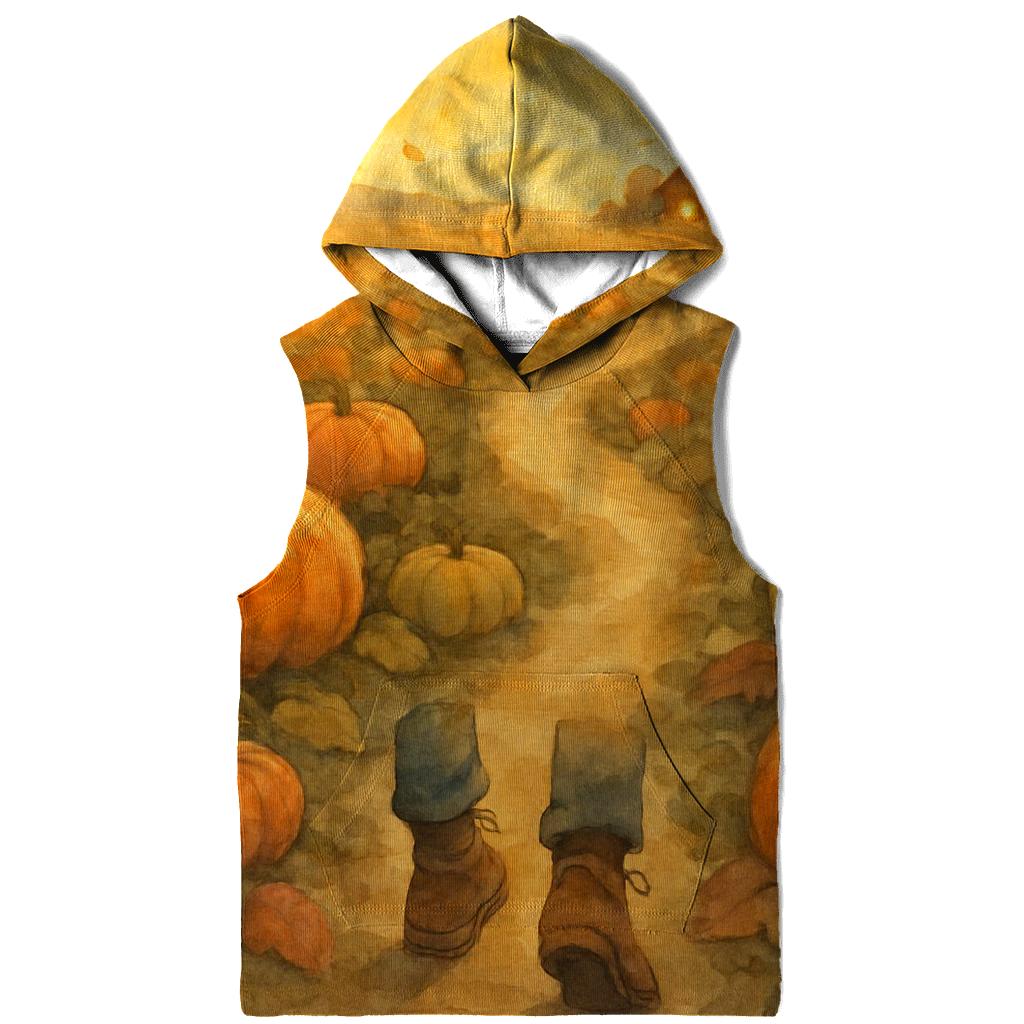 Pumpkin Patch Gratitude Path zip-up hoodies