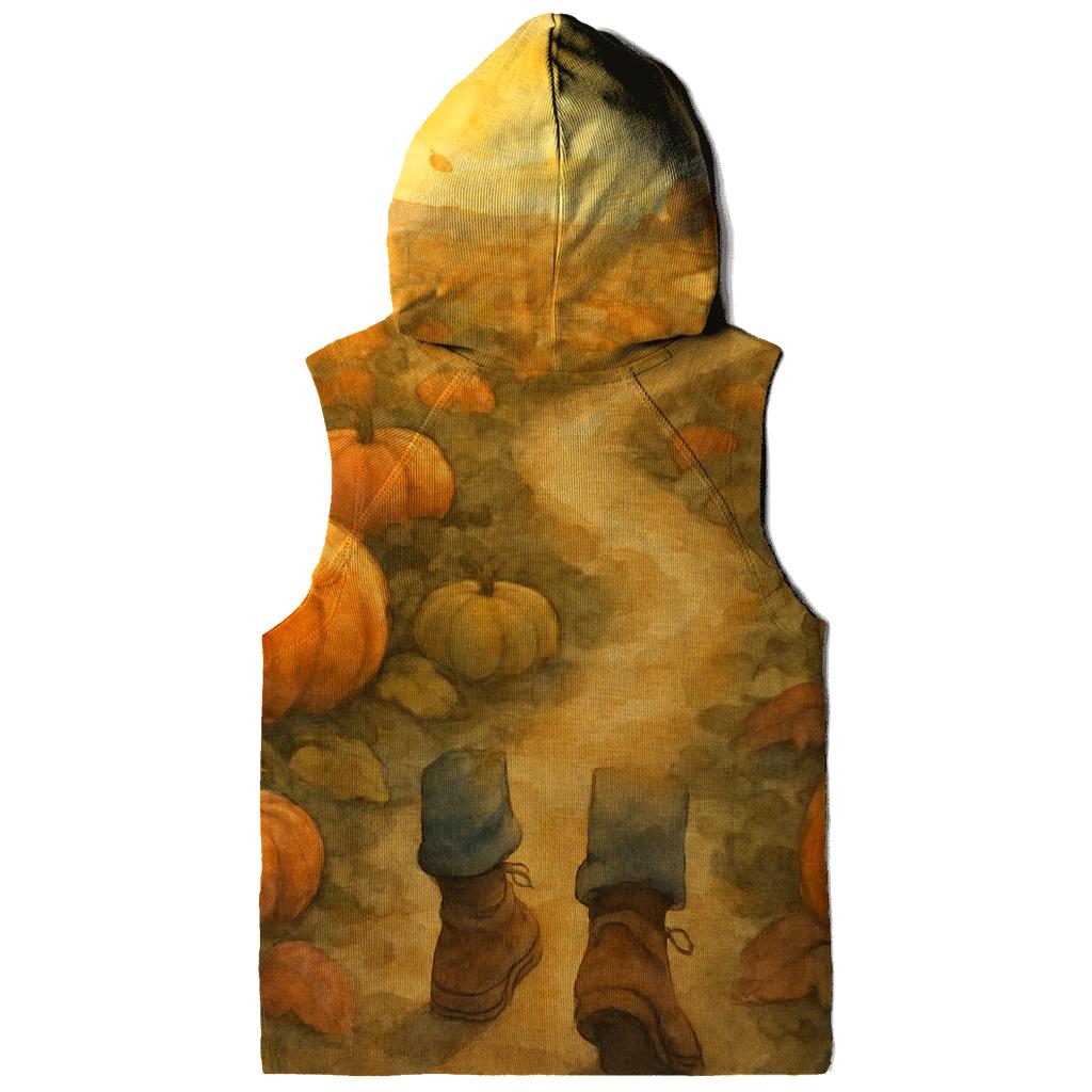 Pumpkin Patch Gratitude Path zip-up hoodies