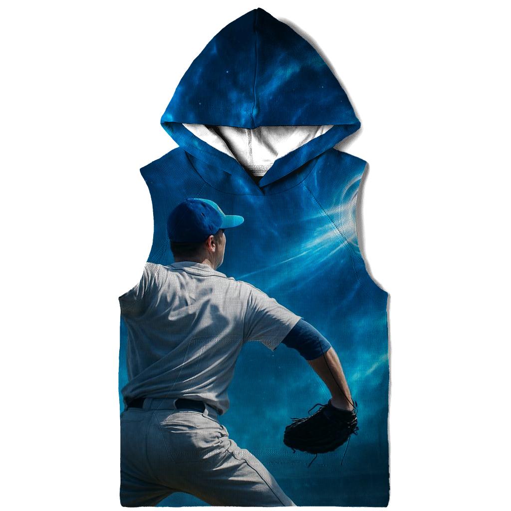 Blue Nebula Pitch Tunnel hoodie designs