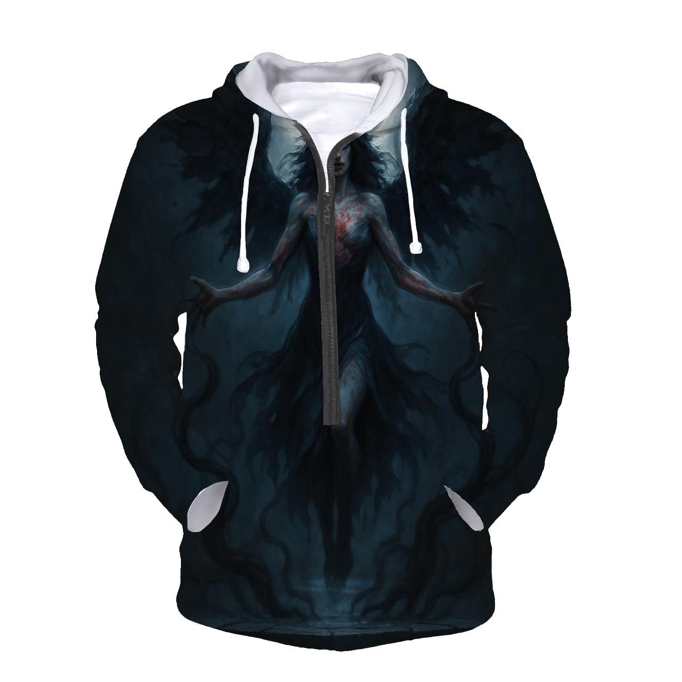 Seraph Of The Black Eclipse graphic hoodies