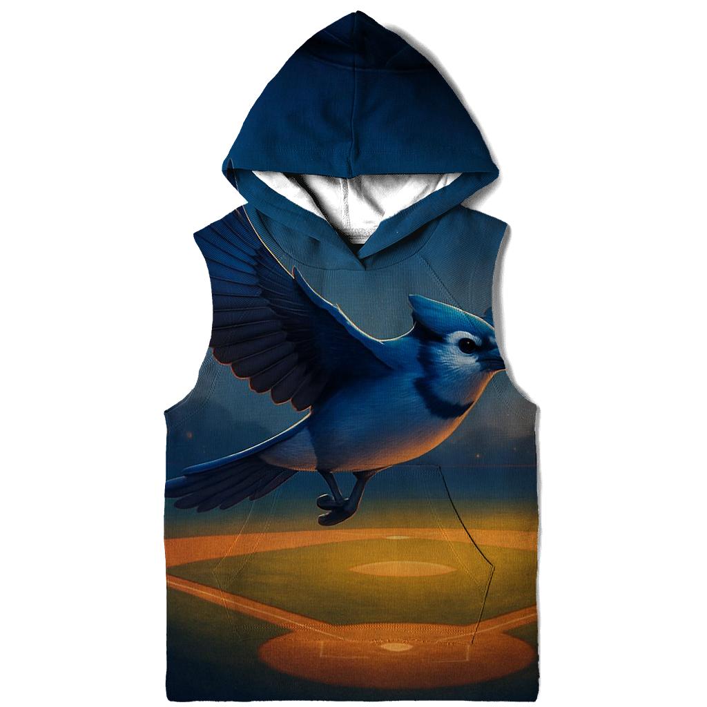 Blue Jays Horizon Glide Over Diamond Lights printed hoodies