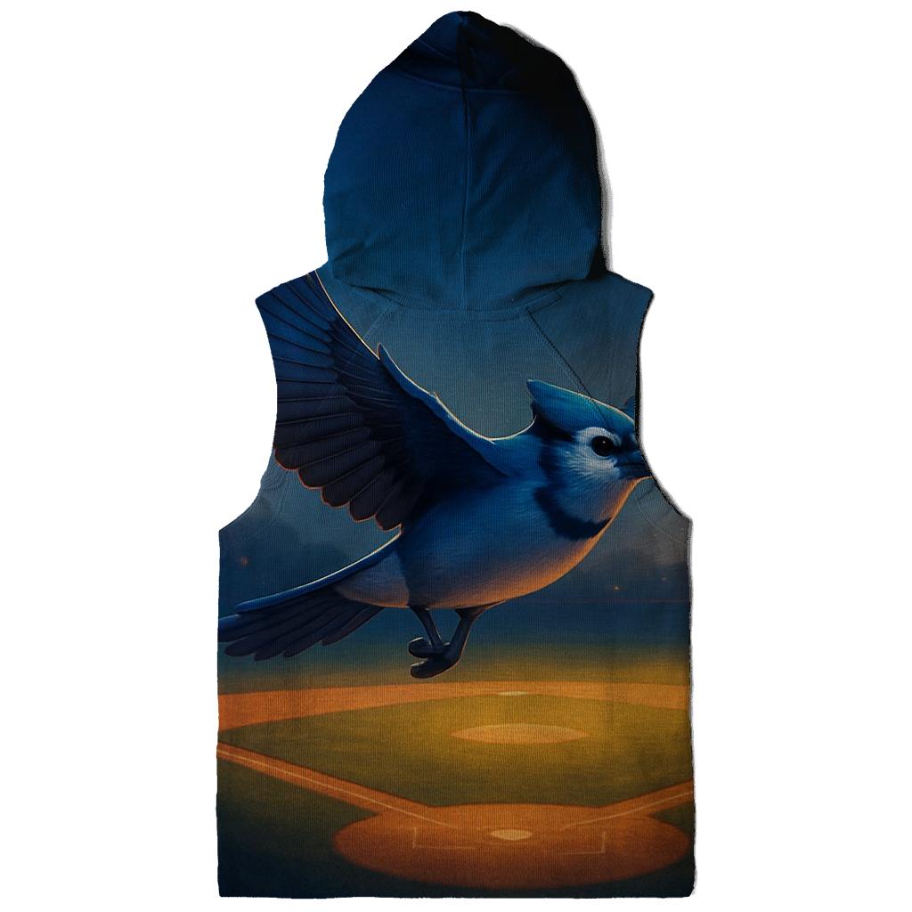 Blue Jays Horizon Glide Over Diamond Lights printed hoodies