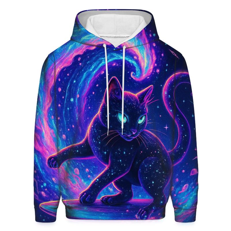 Nebula Tide Surfing Cat hoodie trends