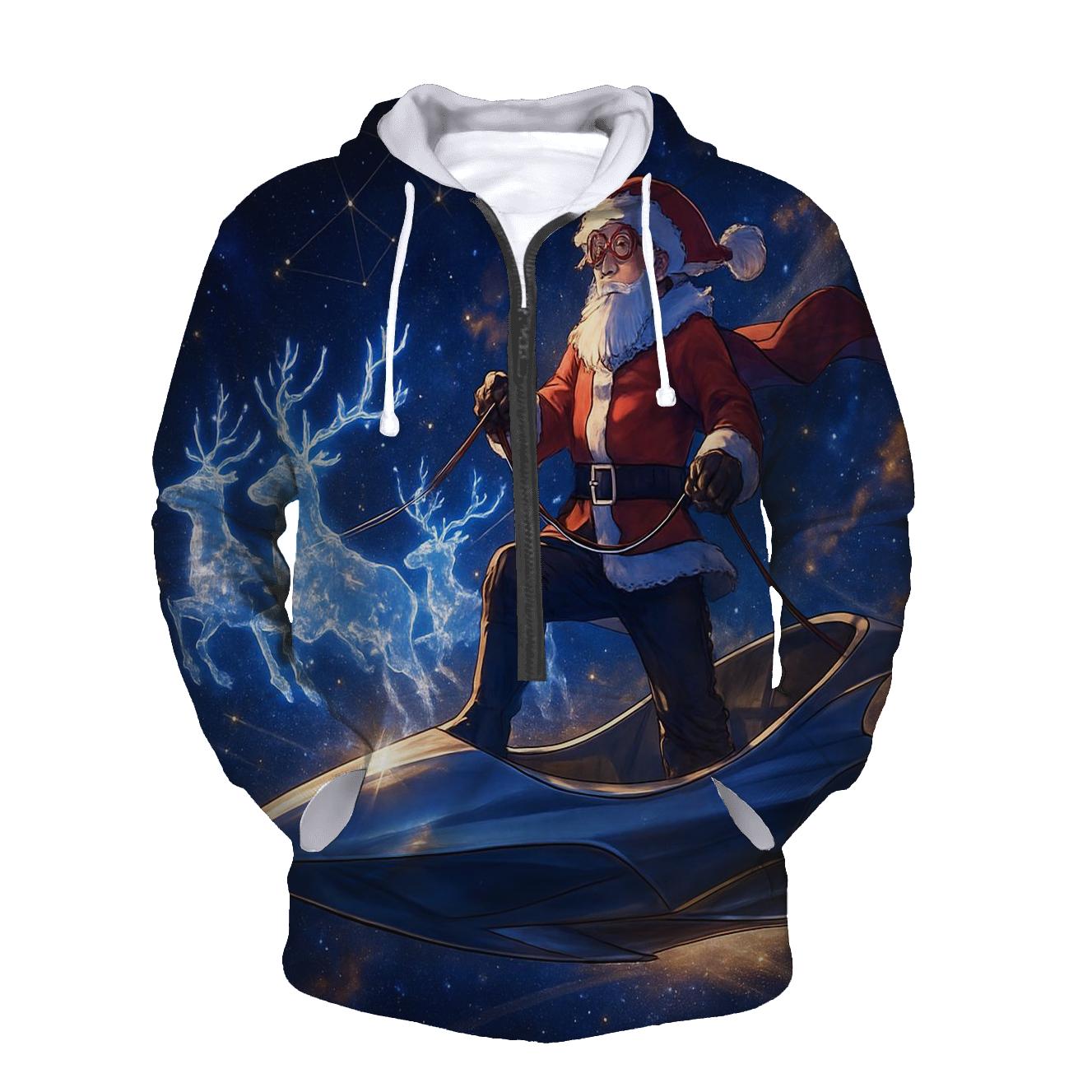 Astral Navigator Santa designer hoodies