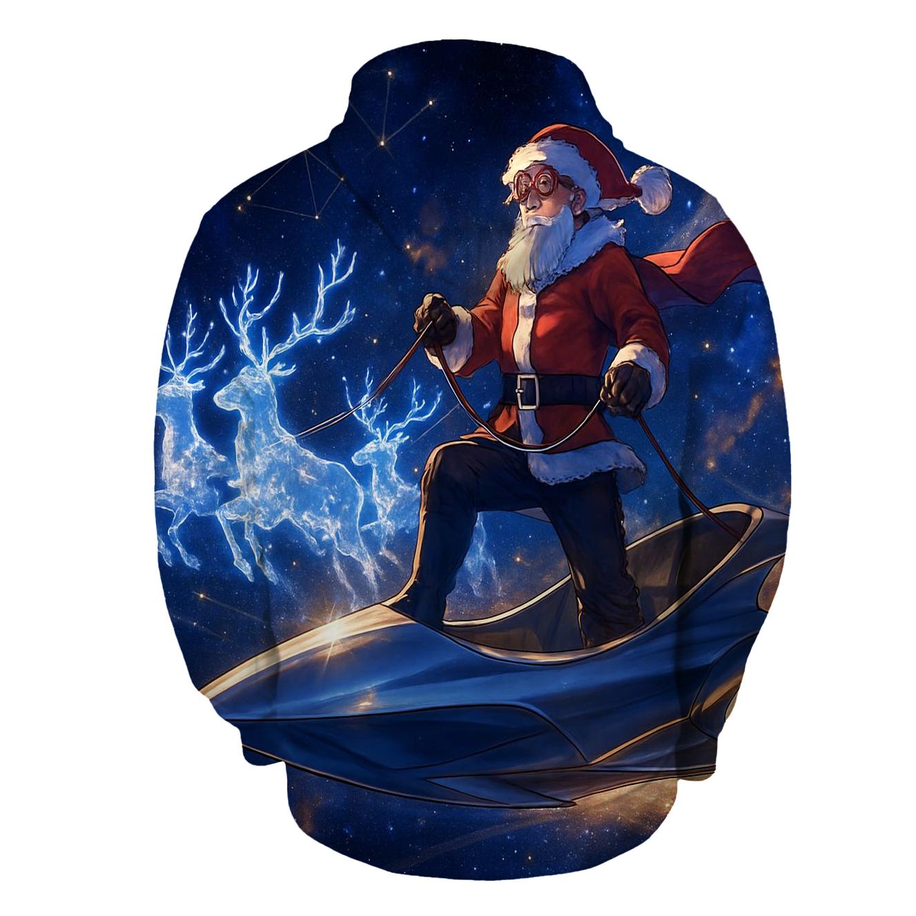 Astral Navigator Santa designer hoodies