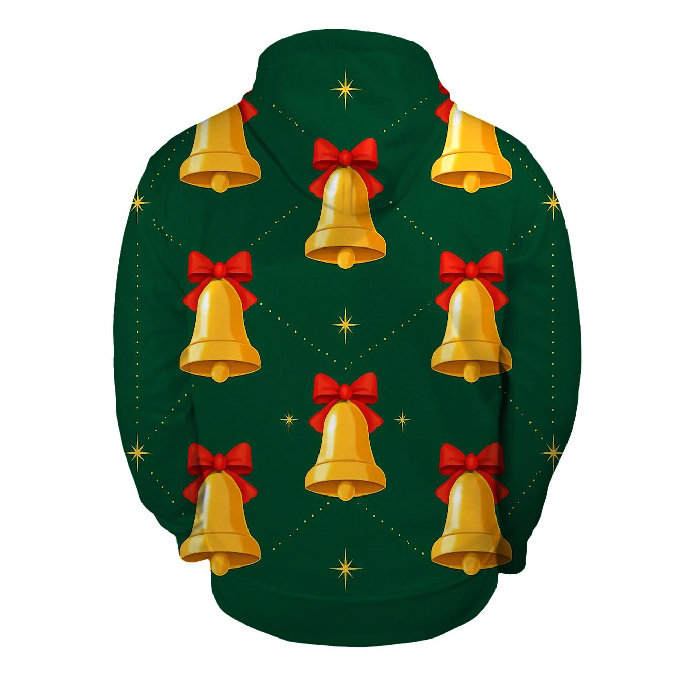 Golden Bell Constellation On Emerald custom hoodies