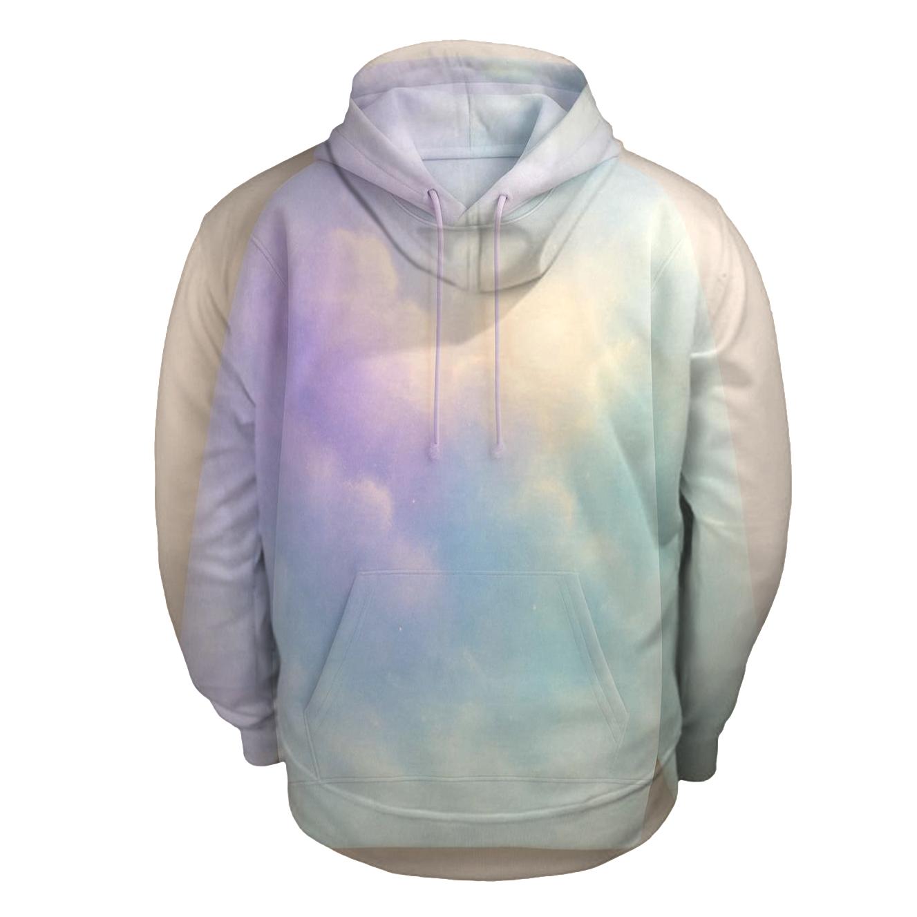 Dreamshore Gradient Clouds custom hoodies