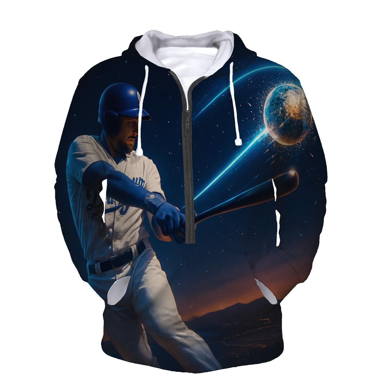Cosmic Swing In California Night heavyweight hoodies