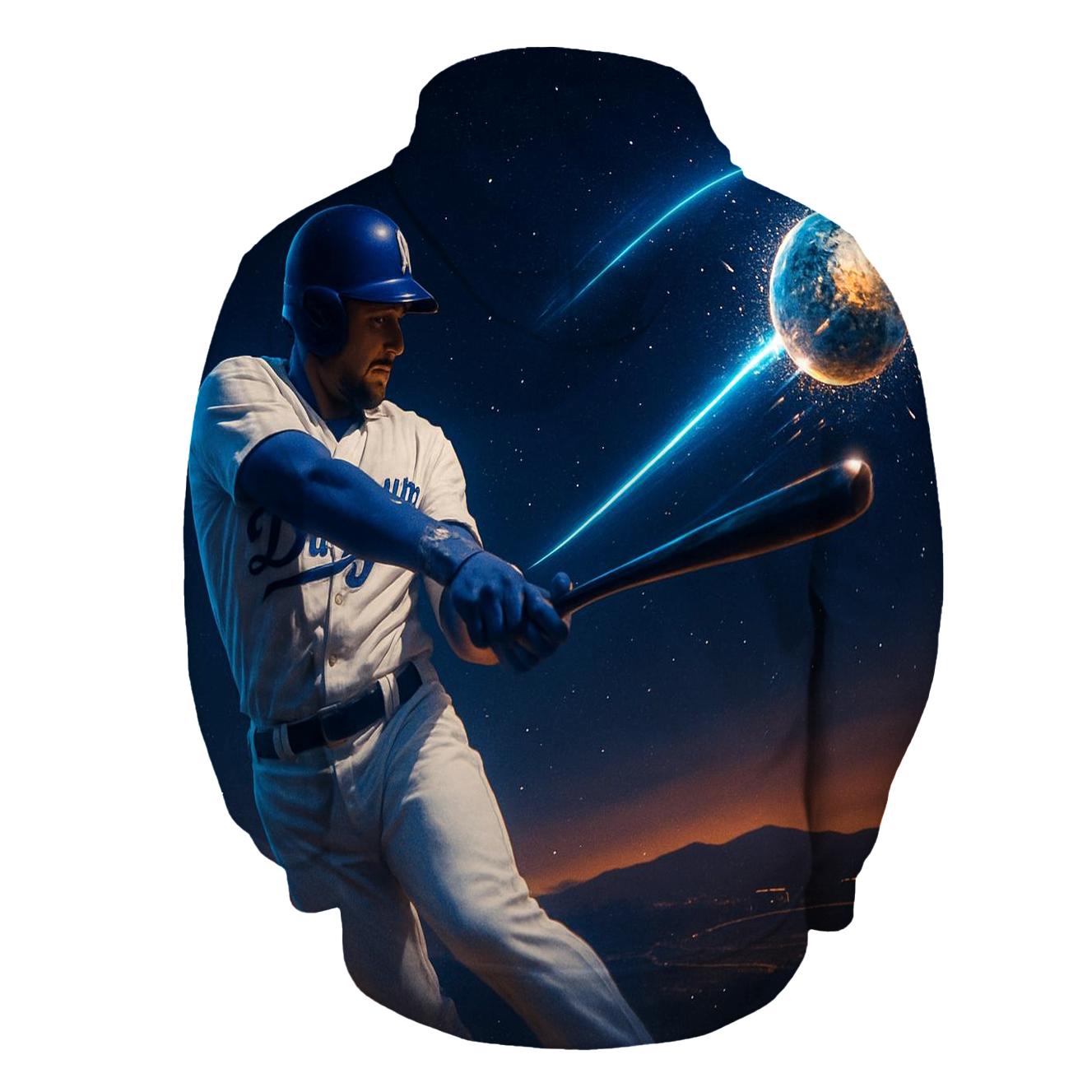 Cosmic Swing In California Night heavyweight hoodies
