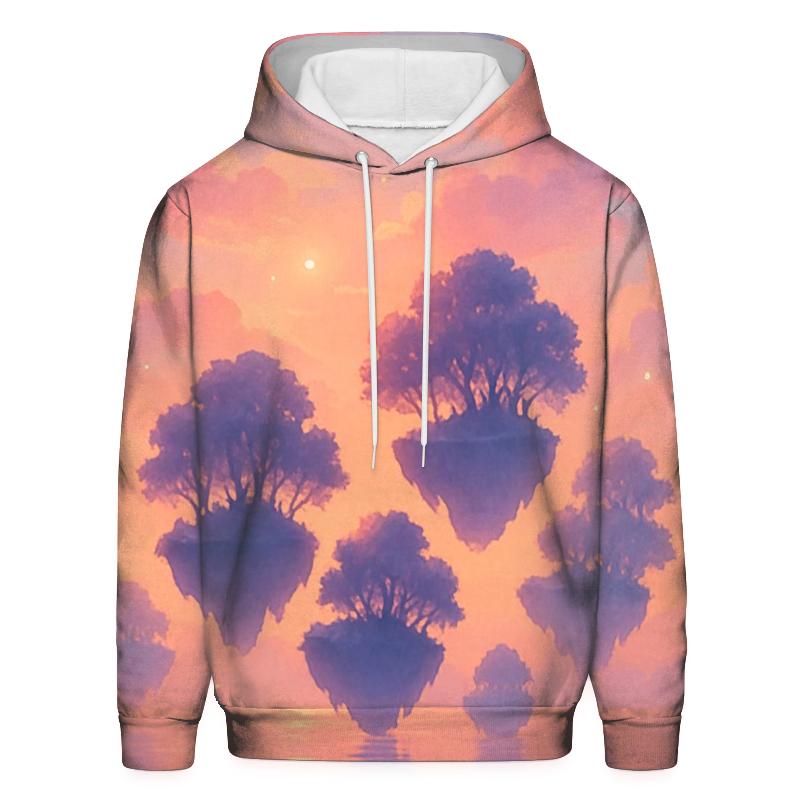 Floating Gardens Of Sunset Drift designer hoodies