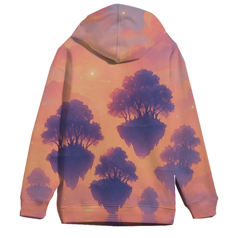 Floating Gardens Of Sunset Drift designer hoodies